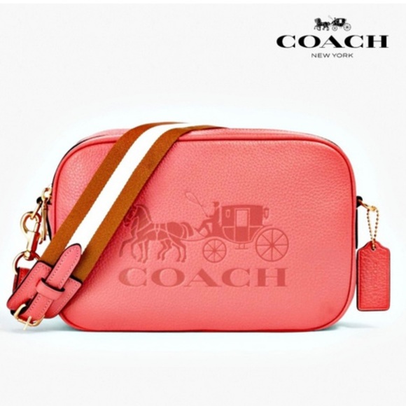 Coach Bags Coach Jes Crossbody Horse And Carriage Print Stripe